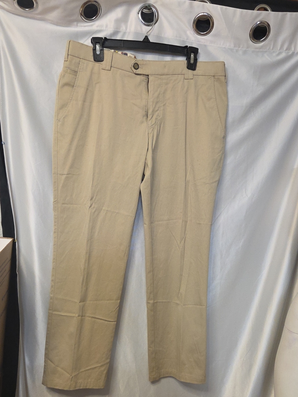 Meyer Men's Pants Straight‑Leg Khaki Chinos - Tan 36x30 In